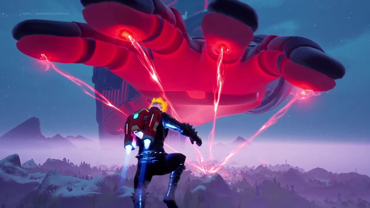 Fortnite Galactus Live Event Ft Ac Dc Youtube