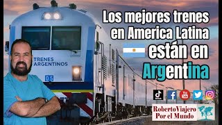 Los mejores trenes en America Latina están en Argentina. Tren a Quilmes.