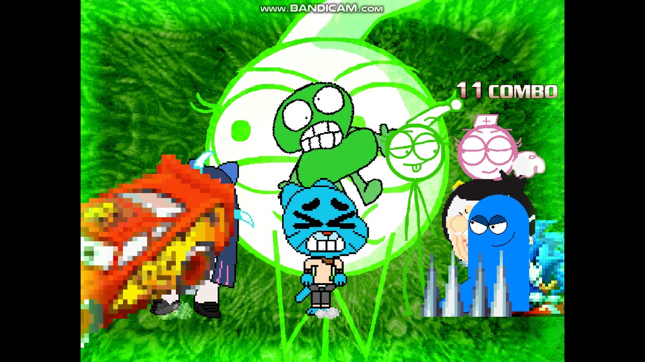 mugen-Gumball MVC2 Sonic Mania Two Lighting Mcqueen vs Bloo Hanazuki Stocking Lord Tourettes