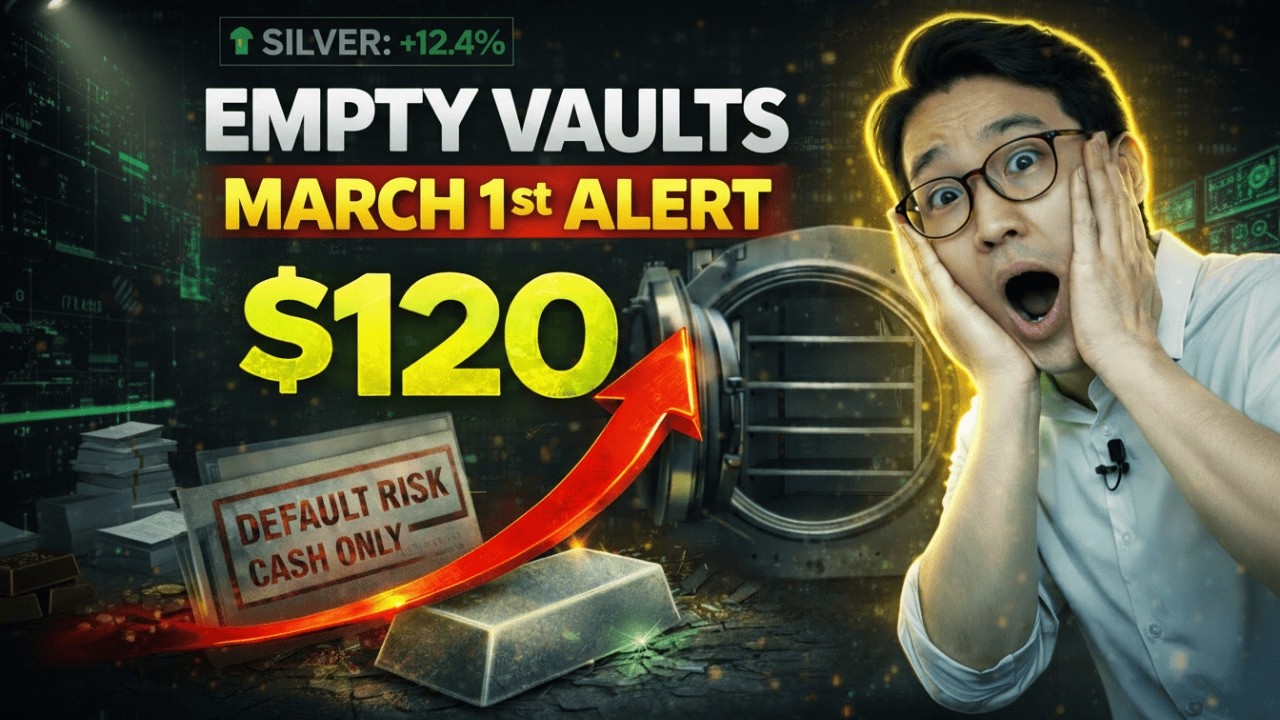 ALERT: The Vaults are Empty: Why the March 1st Delivery Will Send Silver to $120