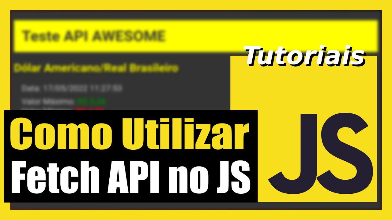 CONSUMINDO UMA API DE COTAÇÕES DE MOEDAS UTILIZANDO JAVASCRIPT - FÁCIL ...