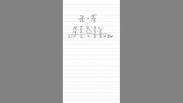 How to Add Fractions | Adding Fractions - #shorts #shortsvideo #mathematics #fraction #fractions