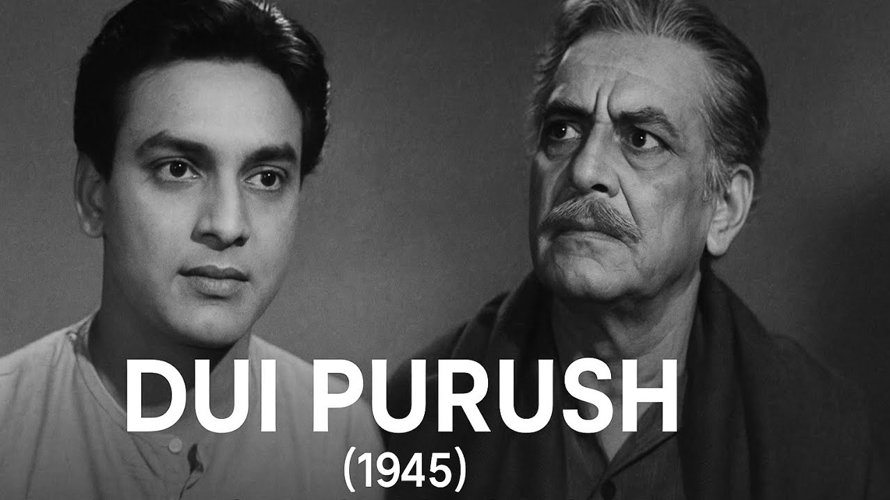 Dui Purush (1945) | Bengali Classic Movie | Uttam Kumar, Chhabi Biswas