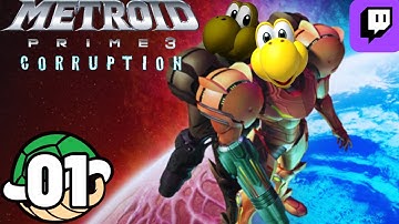Luke Plays! | Metroid Prime 3: Corruption (First Playthrough) [#01] - Corruption Disruption 