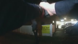 Akron police release bodycam footage showing officer shooting suspect