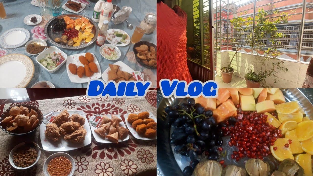 আলহামদুলিল্লাহ দ্বিতীয় রোজা ও সম্পূর্ণ হলো❣️❣️আজকের ইফতারিতে ছিল বিশেষ কিছু আয়োজন। 