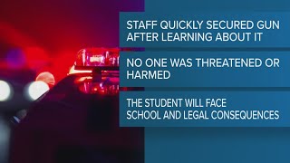 Police: Student brings gun to Greensboro elementary school
