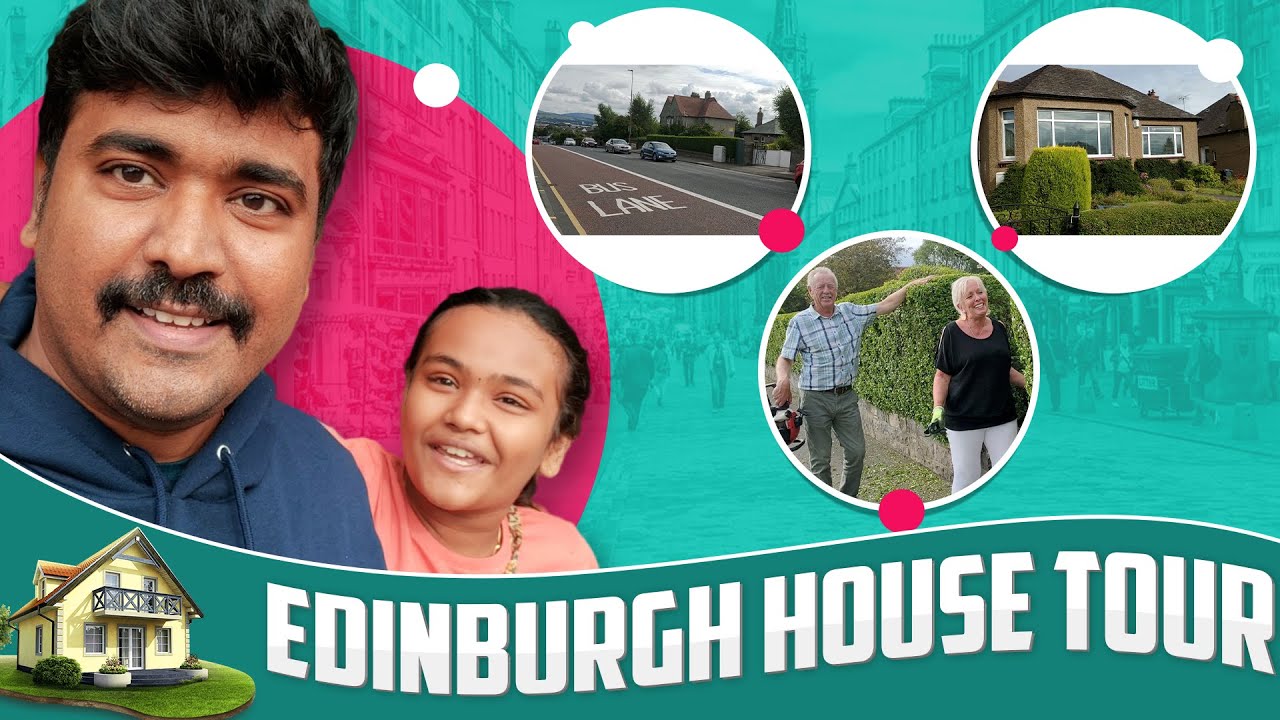 Edinburgh Street and House Tour | Kichdy | Tamil Vlogs