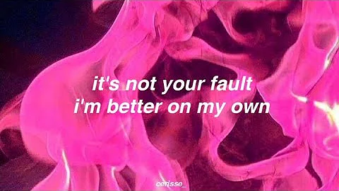 It's Not Your Fault - Maggie Lindemann (Lyrics)
