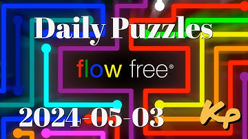 Flow Free - Daily Puzzles - 2024-05-03 - May 3rd 2024