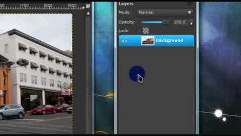 Blurring out the background of an image to add depth in GIMP