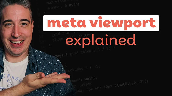 Get your media queries working with the meta viewport HTML tag