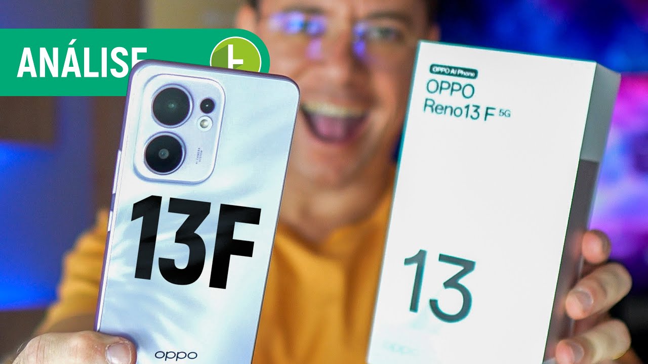 OPPO RENO 13 F: UNIÃO de ESTILO, DURABILIDADE e BOM DESEMPENHO | Análise / Review