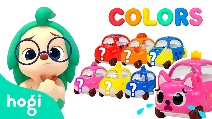 [Season 3] Learn Colors With Pinkfong Toy Cars | Pinkfong & Hogi | Colors for Kids | Learn with Hogi