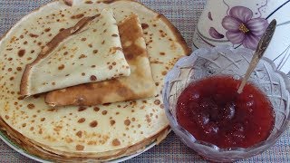 Блины на молоке. Тонкие блинчики без соды. На скорую руку. Блины на молоке. Тонкие блинчики без соды. На скорую руку.