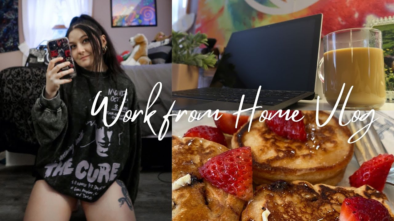 Work From Home Vlog: Day in the life of a Graphic Designer - YouTube