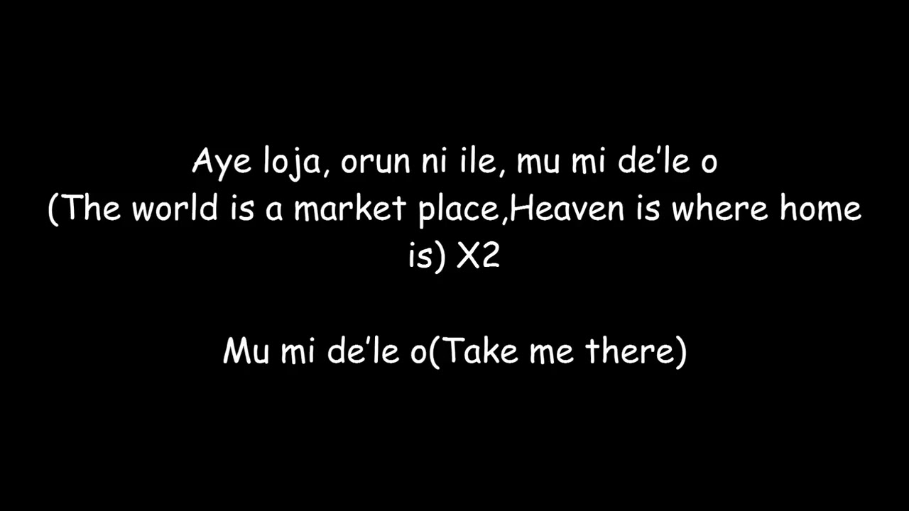 Lara George  Ijoba orun lyrics