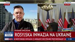 Kijów Stawia Zacięty Opór Rosyjskiemu Agresorowi. Relacja Red. Jacka Łęskiego