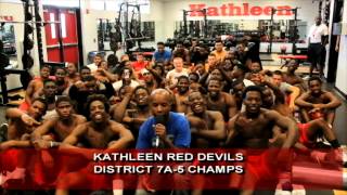 2013 KATHLEEN RED DEVILS DISTRICT 7A-5 CHAMPS