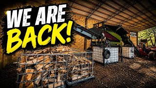 Time Doesn’t Stop, Neither Does Firewood Production