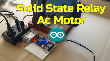 Arduino AC Motor Control using Solid State Relay (SSR)