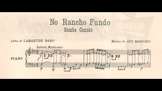 Video thumbnail of "Ary Barroso e L. Babo - No rancho fundo (Marco Bernardo, piano)"