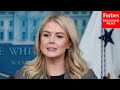 Karoline Leavitt Spars With Reporter Over Potential Federal Government Layoffs Amid Ongoing Shutdown
