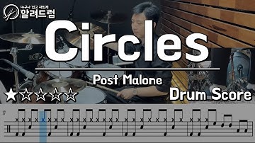 Thumbnail of Circles - Post Malone(포스트 말론) DRUM COVER