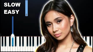 NIKI - La La Lost You (SLOW EASY PIANO TUTORIAL)