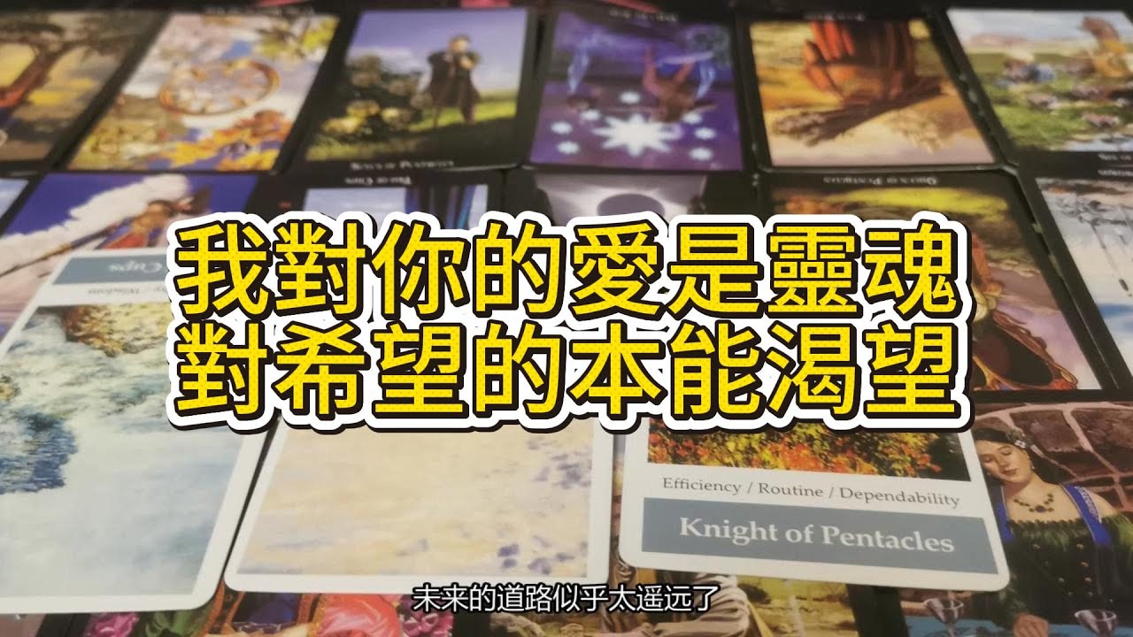 【塔羅牌占卜】我對你的愛是靈魂對希望的本能渴望，是心對確定的無聲歸航