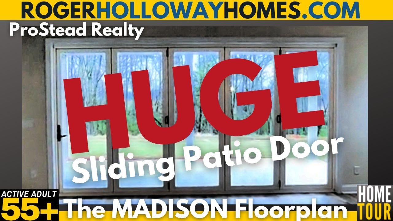 Large Folding Patio Door in the MADISON [Cresswind Wesley Chapel by