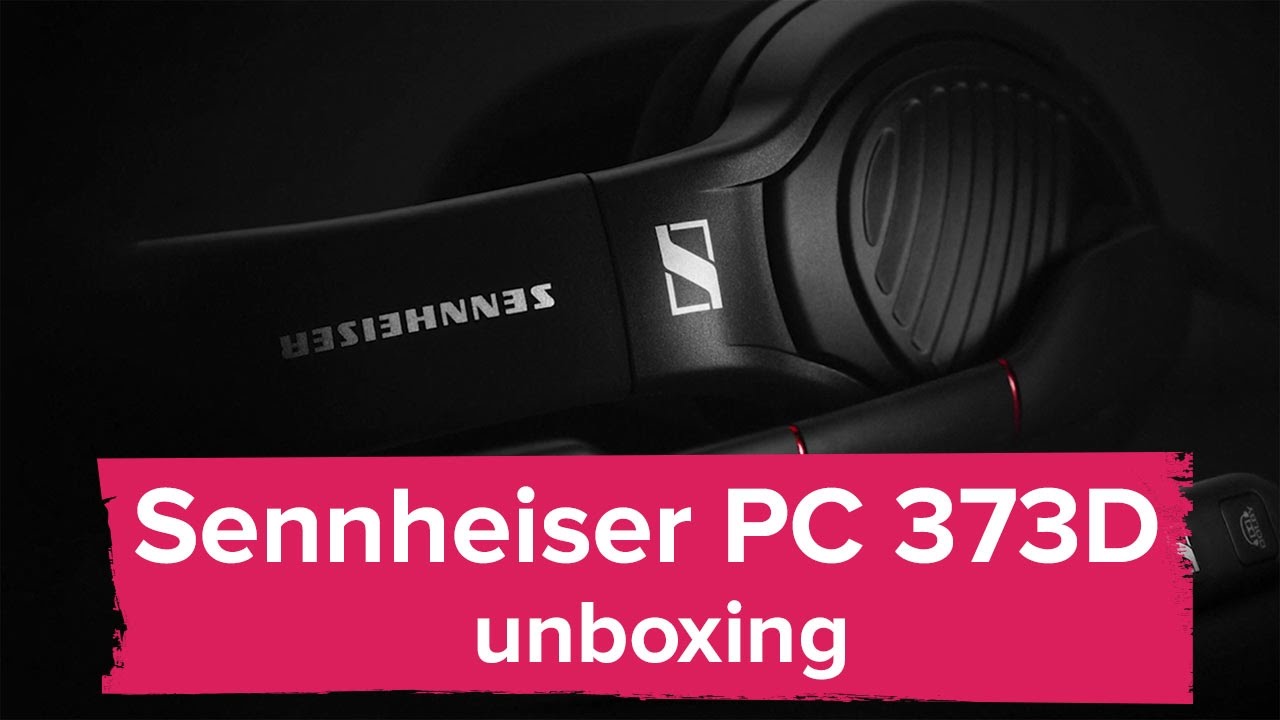 Sennheiser PC 373D: l'unboxing - YouTube