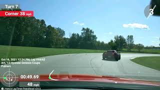 Putnam Park Road Course HPDE Track Day 2013 Hyundai Genesis Couple 3.8 Rspec