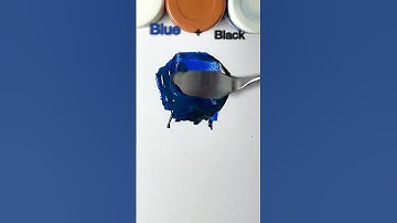Guess the mixed colors(increasing difficulty)#paintmixing #colormixing #asmrart #satisfyingart #asmr