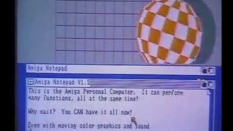 Amiga graphics demo on The Computer Chronicles
