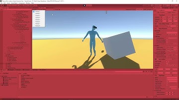 Active Ragdoll using hinge joints in unity Showcase