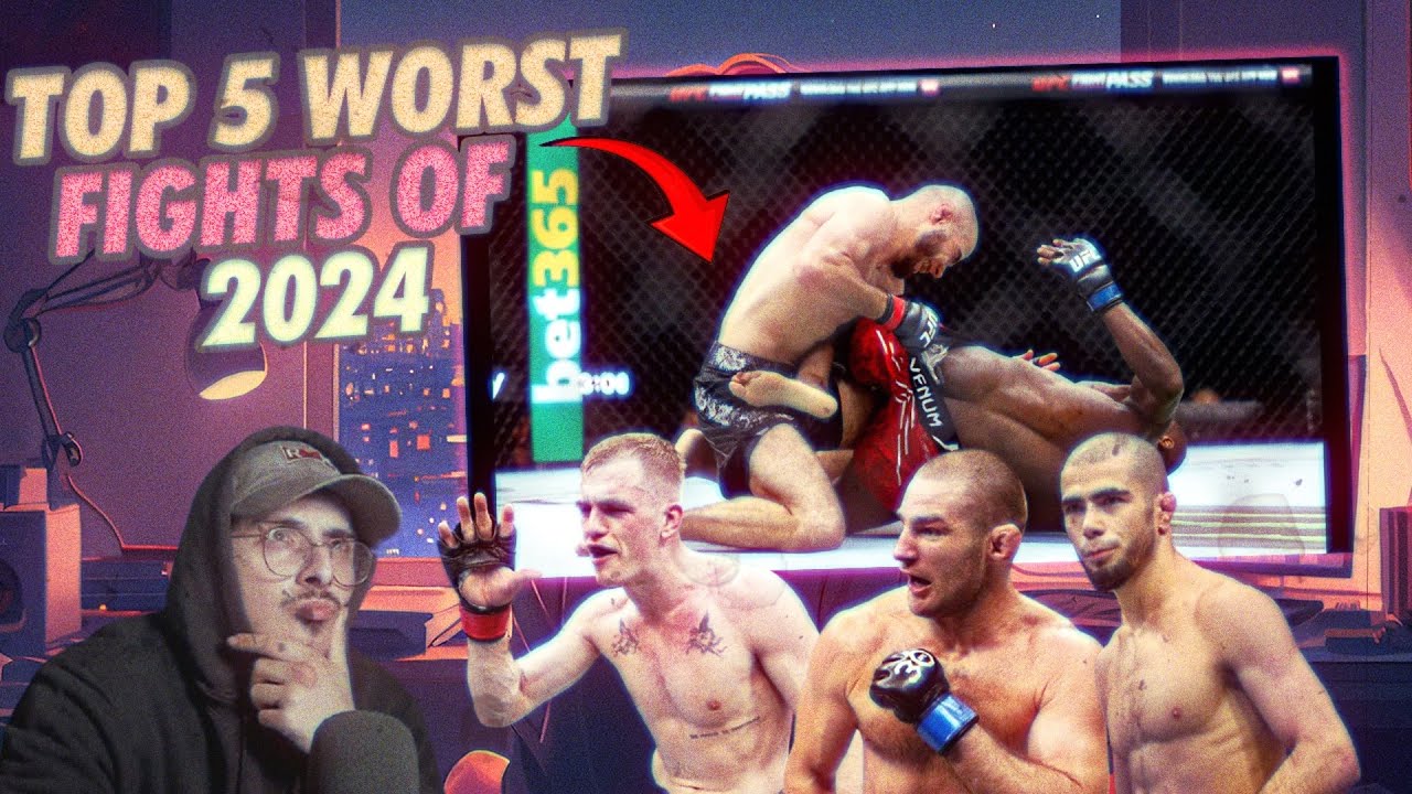 MY TOP 5 WORST FIGHTS OF 2024 (UFC EDITION) - YouTube