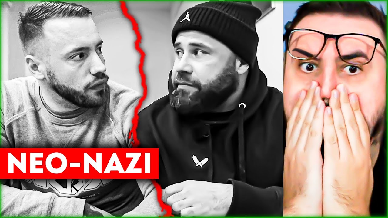 Neo-Nazi wird von einem Migranten zur Rede gestellt