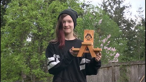 Snohomish 11-year-old builds squirrel picnic tables for pandemic pastime - KING 5 Evening