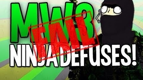 Modern Warfare 3 - Ninja defuse Fail!