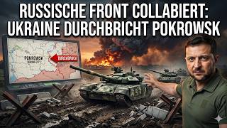 Ukrainischer Durchbruch in Pokrowsk vernichtet die russischen Linien komplett