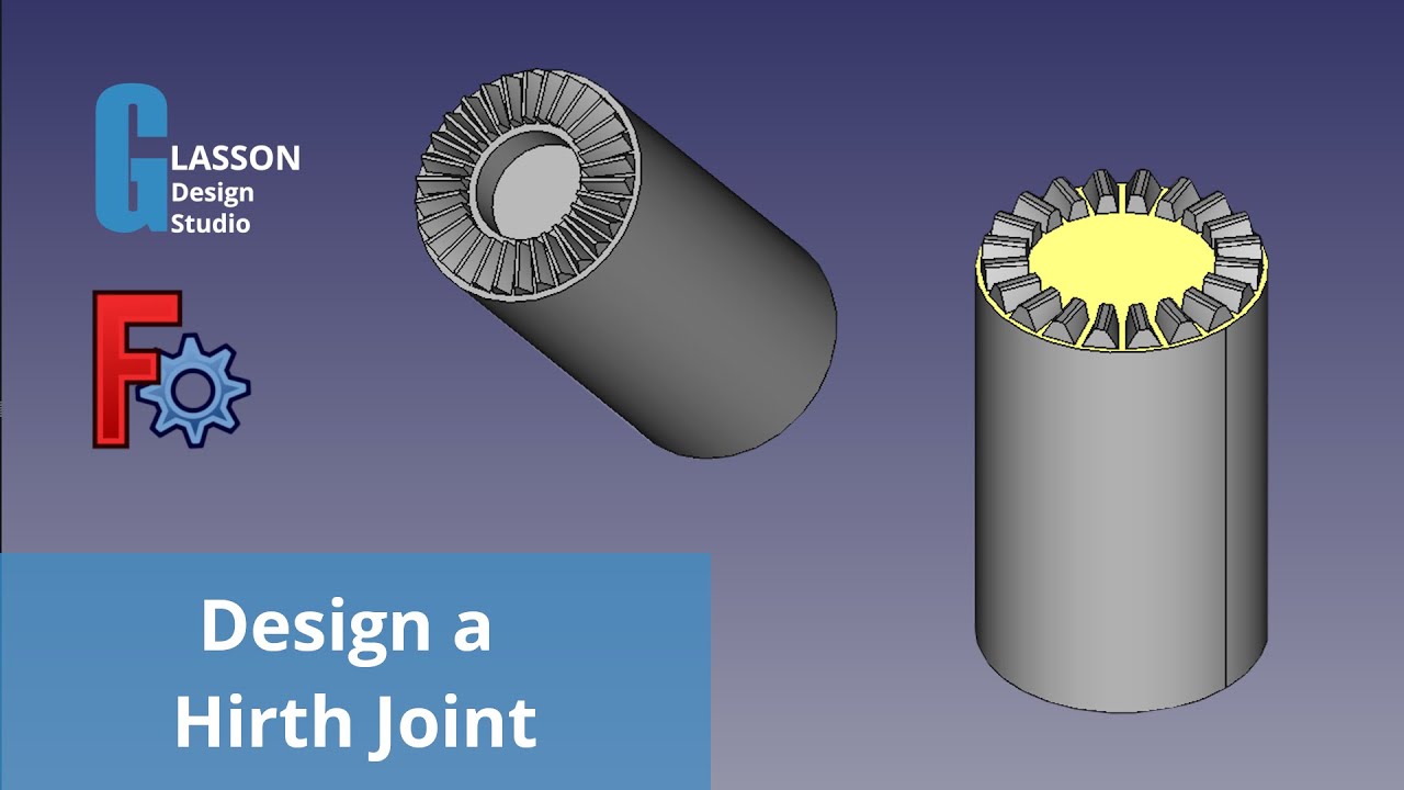 Howto design a Hirth joint YouTube