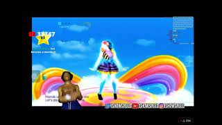 Speed breaks headset while playing just dance w/ nicki
