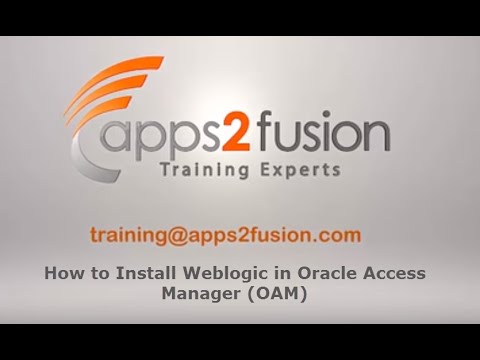 How to Install Weblogic in Oracle Access Manager (OAM)