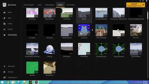 Pang Lesson 2   How to Install a Version and Open the Unreal Editor