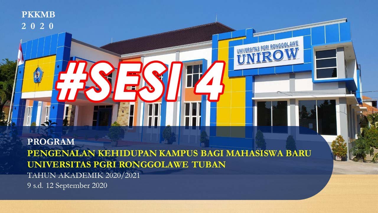 PKKMB SESI 4 Unirow & Seminar Online Career & Entrepreneur Bersama Bapak H Sandiaga S Uno, BBA., MBA