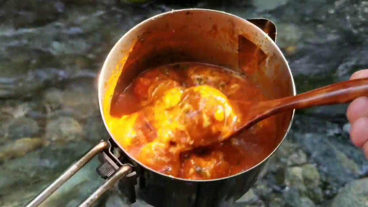 camp meal | Italian meatballs | wild stove mkⅡ | outdoor cooking - YouTube