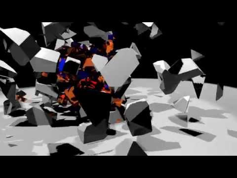 Cube Explosion-Blender Animation