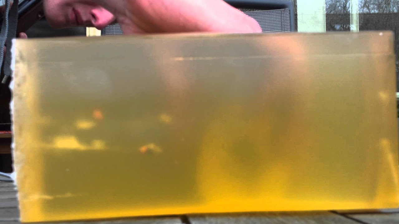 Airgun ballistic gel YouTube