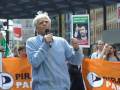 Rede von Christian Strbele auf der Demonsration gegen Internetsperren am 20.06.2009